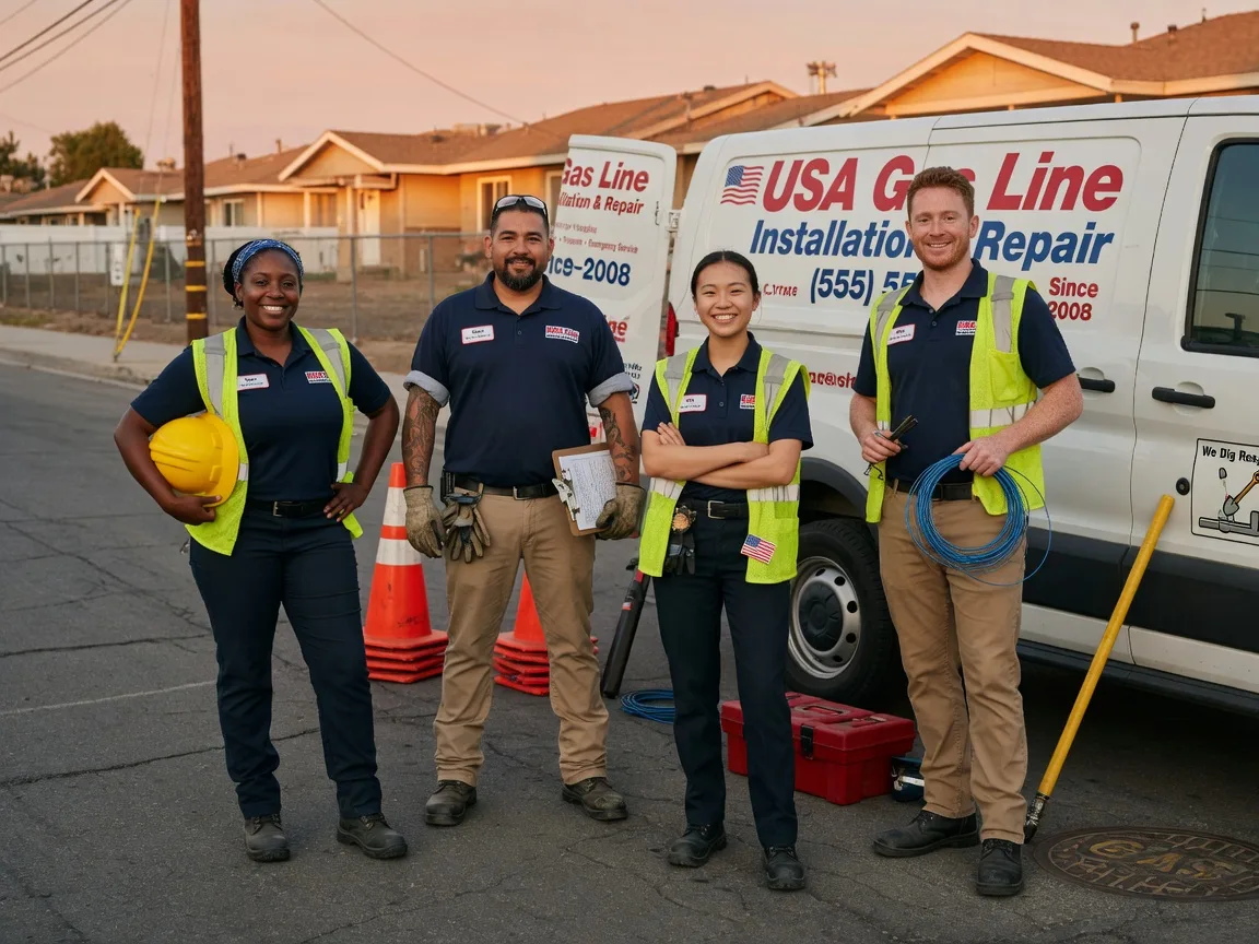 Gas Line Installation company in Williamsburg, PA